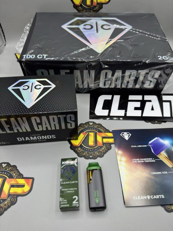 clean carts 2g disposable