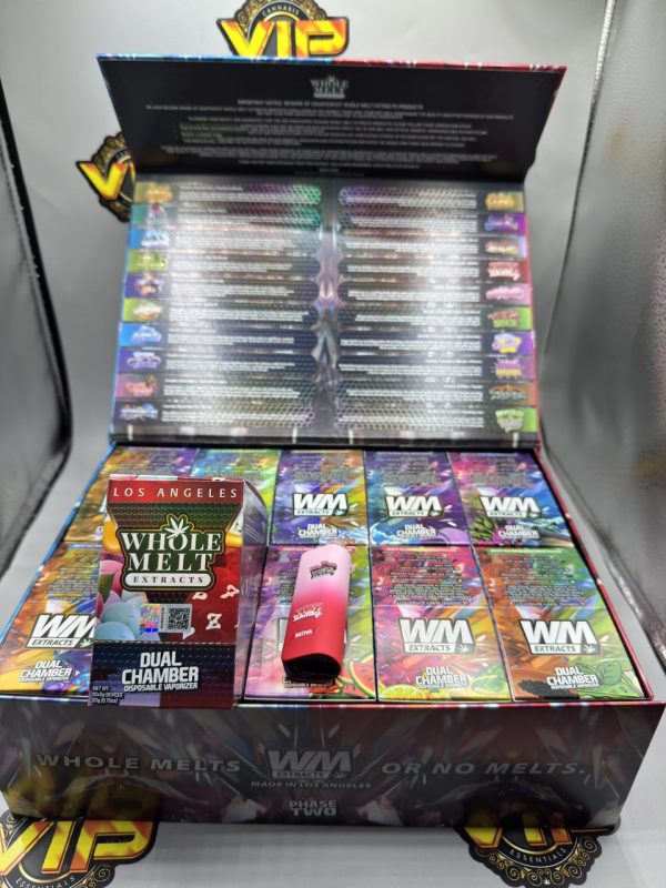 whole melt dual chamber disposable