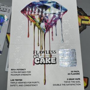 flawless og cake disposable