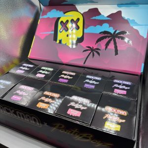 pack man x party boyz 3g disposable