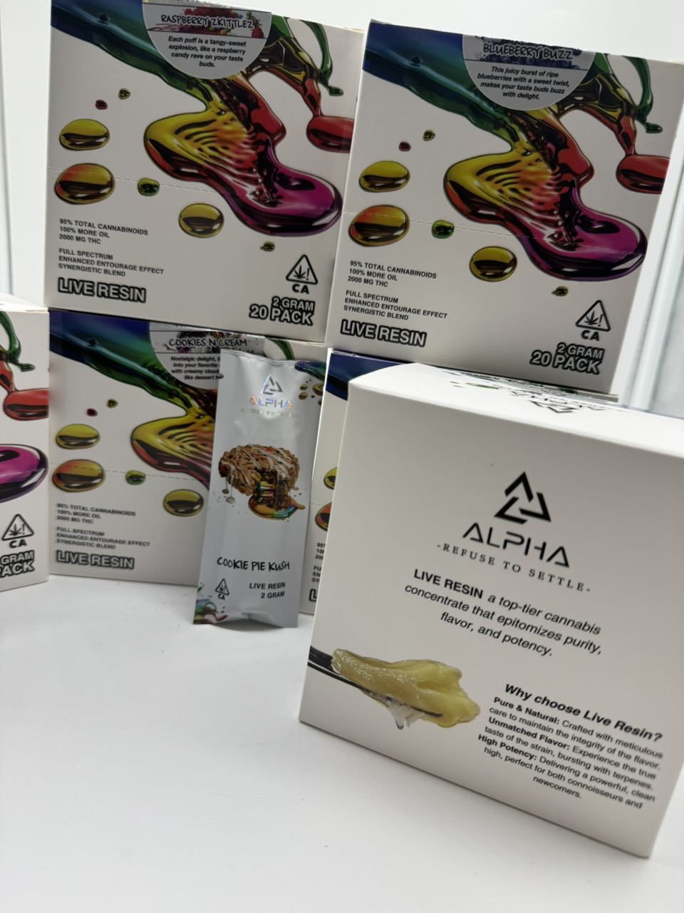 alpha refuse to settle disposable