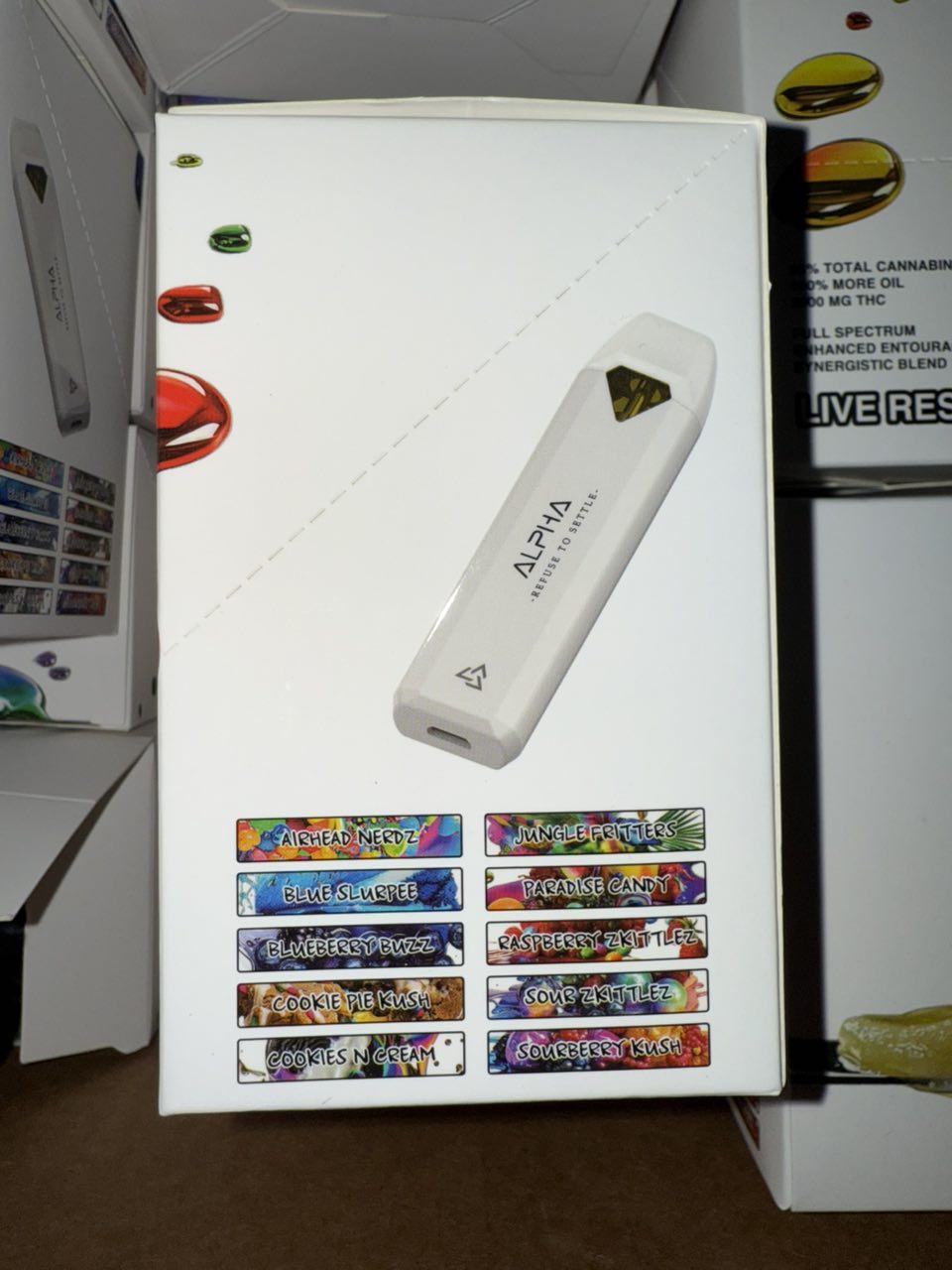 alpha refuse to settle disposable