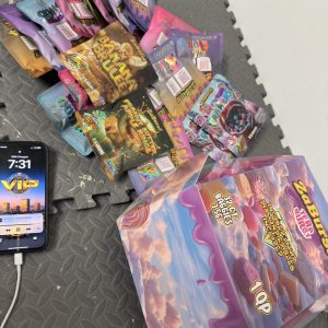 zaburst strain with terp burst edibles